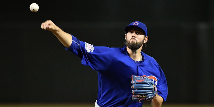 Cubs starting pitcher Jason Hammel endured a woeful outing on Sunday, giving up 10 runs in 3.1 innings on the rubber.
