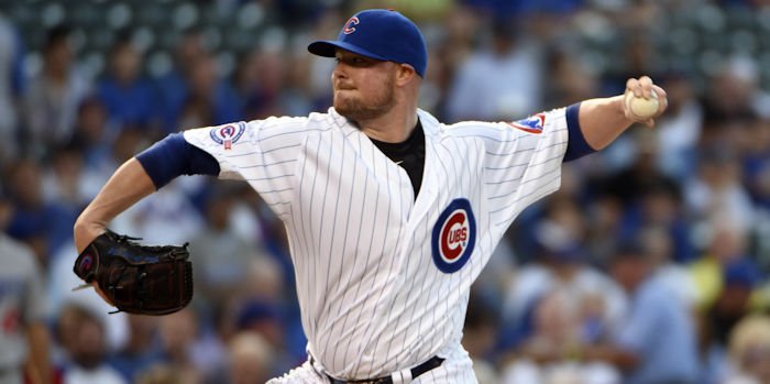 Lester goes the distance in 2-1 win over Dodgers