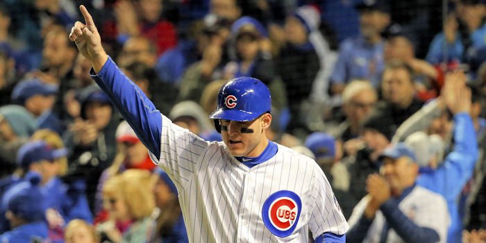 Defensive excellence, especially on behalf of first baseman Anthony Rizzo, was a major factor behind the Chicago Cubs' Game 5 victory. - Jerry Lai-USA TODAY Sports