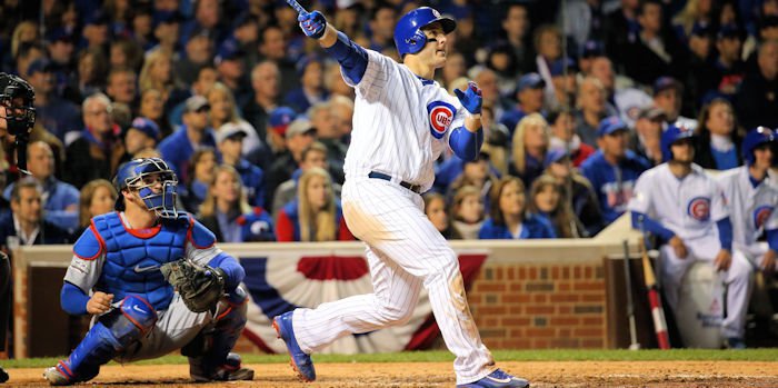 Anthony Rizzo walked the Cubs off in spectacular fashion to put a bow on Chicago's memorable home opener.