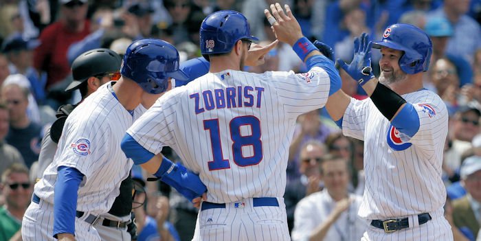 Cubs blast three homers in rout of Pirates