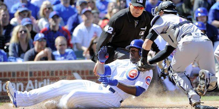Cubs commit 4 errors in 6-1 loss to Rockies