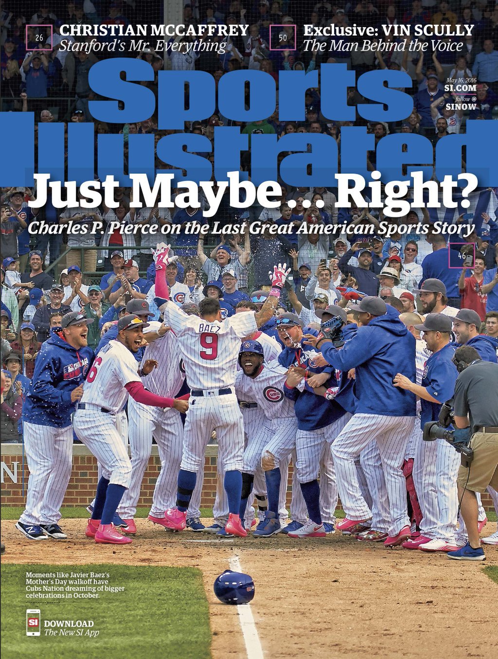 Cubs on the new cover of Sports Illustrated