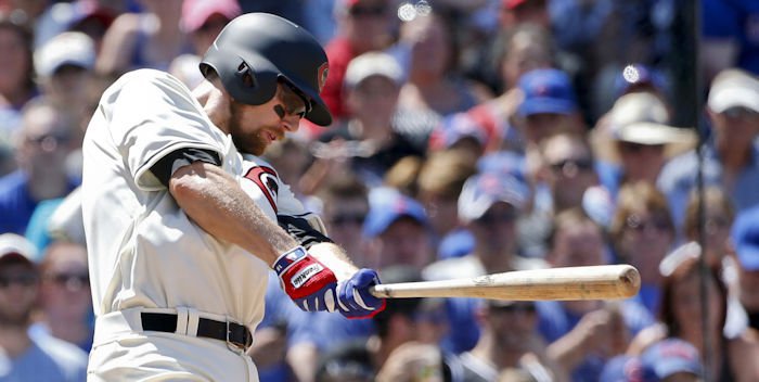 Cubs second baseman Ben Zobrist hit his 12th home run of the season on Wednesday
