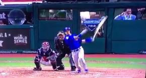 WATCH: Russell smacks grand slam in World Series
