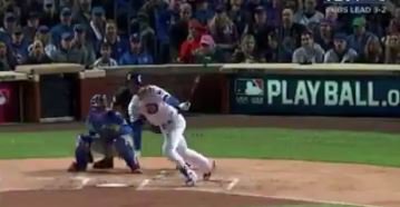 WATCH: Bryant with RBI single in NLCS Game 6