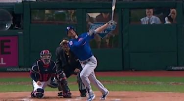 WATCH: Bryant smashes 433 feet homer in World Series