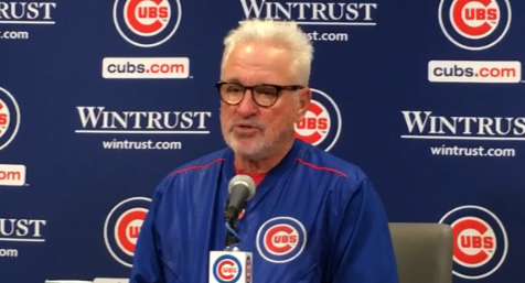 WATCH: Maddon discusses La Stella not reporting to Triple-A