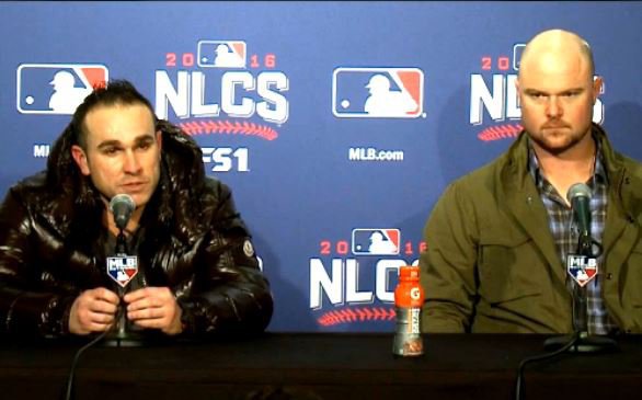 WATCH: Lester, Montero discuss NLCS win