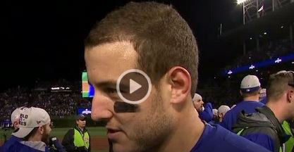 Cubs News: Rizzo on World Series berth: 