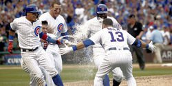 Cubs sweep Blue Jays behind Avila's walk-off single