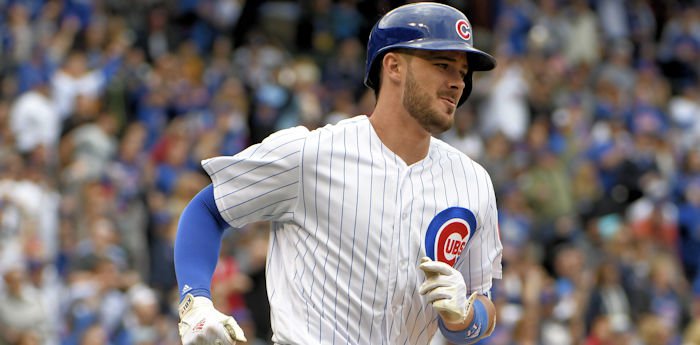 Fittingly, Chicago Cubs third baseman Kris Bryant, who was the only Cub to pick up more than one hit on the day, scored the winning run for the North Siders.