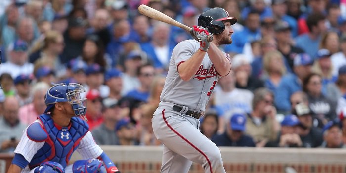 Murphy homers twice as Nats defeat Cubs