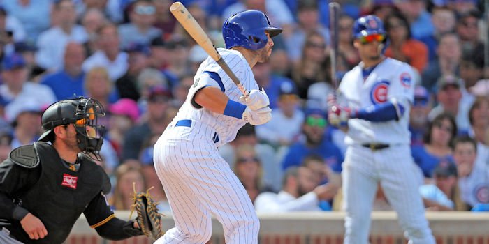 Cubs infielder called up, reliever sent down