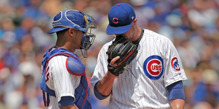The battery of Jon Lester and Willson Contreras was back with bells on tonight.