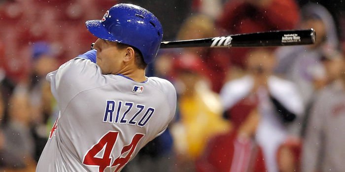 Chicago Cubs first baseman Anthony Rizzo's two home runs early on in the game made all of the difference in the Cubs' win.