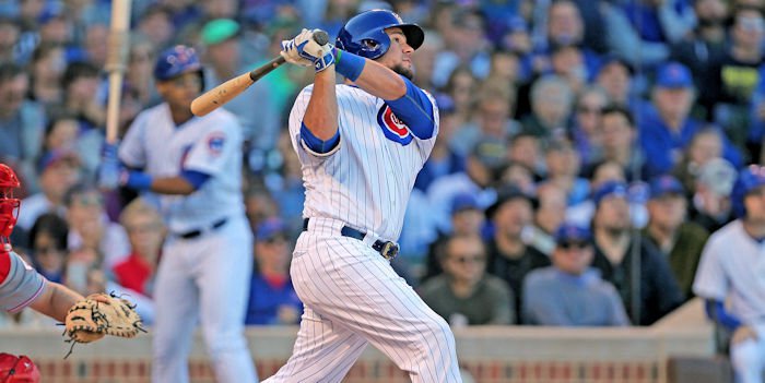 Cubs lineup vs. Nationals, Schwarber out