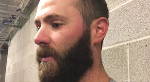 WATCH: Arrieta discusses record-breaking homer