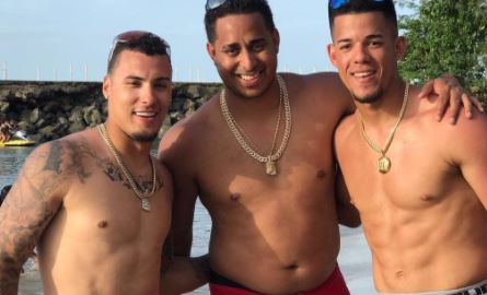 Baez and Rondon went to Puerto Rico during All-Star break