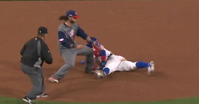 WATCH: Statcast measures Baez's two steals
