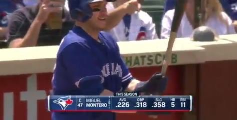 WATCH: Cubs fans booed Miguel Montero