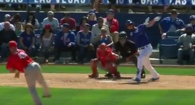 WATCH: Bryant crushes homer in his hometown