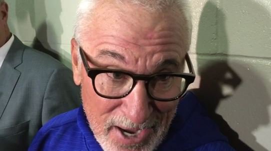 WATCH: Maddon discusses white sign that distracted Baez