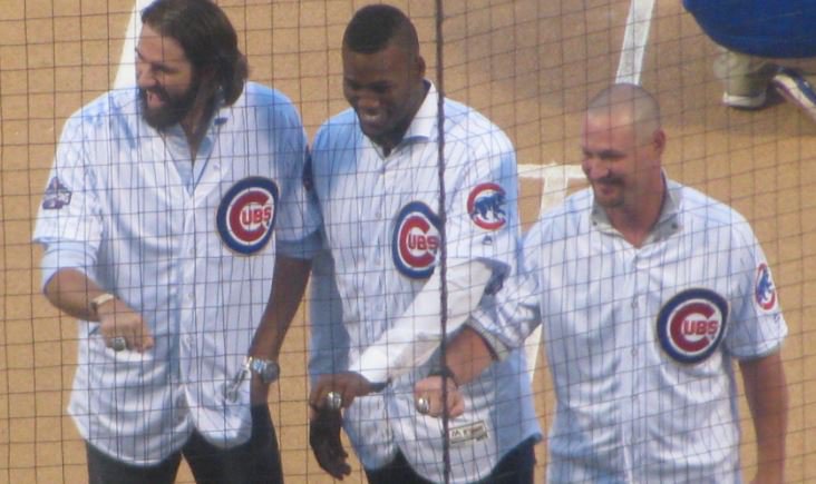 Former Cubs receive their World Series rings