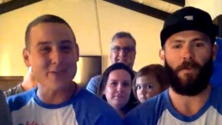 WATCH: Arrieta, Rizzo skype Ross after his DWTS debut