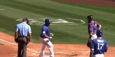 WATCH: Schwarber blasts 1st homer of spring