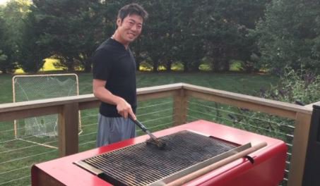 Uehara shows off grilling skills during All-Star break