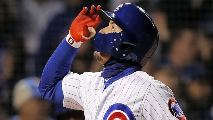 Baez has quick hands and a quick bat (Jim Young - USA Today Sports)