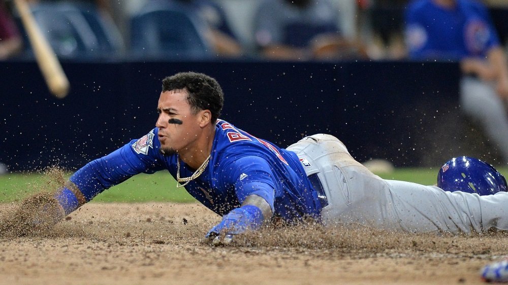 Baez shows out in Cubs' dramatic victory over Padres