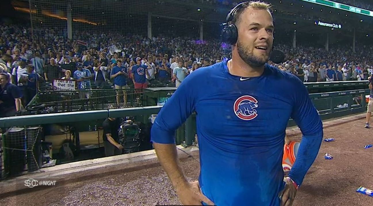 David Bote has evolved from a role player to a cult hero in a mere three and a half months.