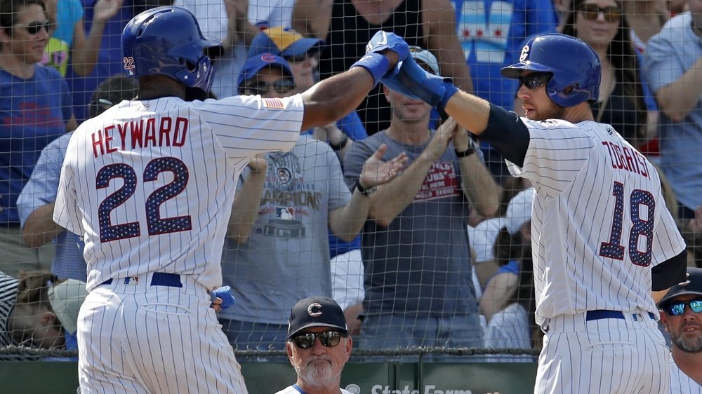 A well-balanced offensive output enabled the Cubs to win their fifth straight. (Photo Credit: Jim Young-USA TODAY Sports)