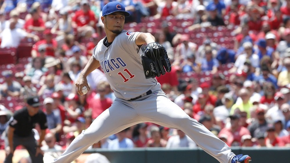 Yu Darvish was in top form against the Reds on Sunday. (Photo Credit: David Kohl-USA TODAY Sports)