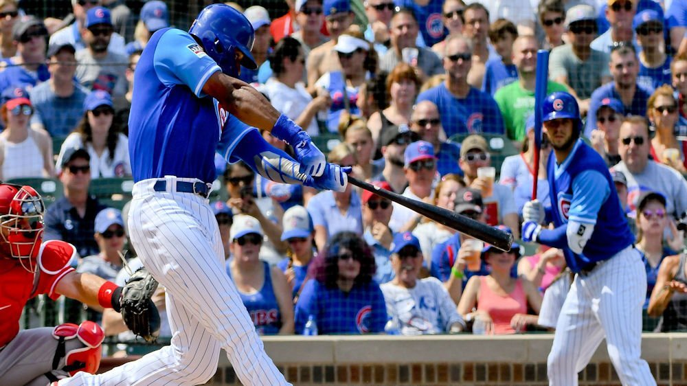 In Sunday's shutout, Cubs right fielder Jason Heyward collected four hits for the fourth time this season. (Photo Credit: Matt Marton-USA TODAY Sports)