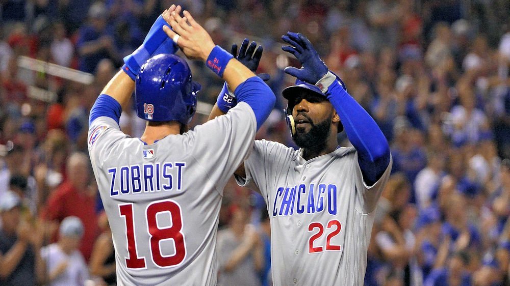 Cubs outfielder Jason Heyward crushed a two-run bomb against his old club. (Photo Credit: Jeff Curry-USA TODAY Sports)