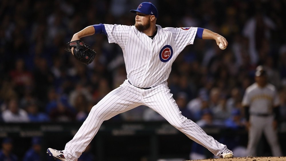 Cubs ace Jon Lester put together a strong outing in a critical game for the North Siders. (Photo Credit: Kamil Krzaczynski-USA TODAY Sports)