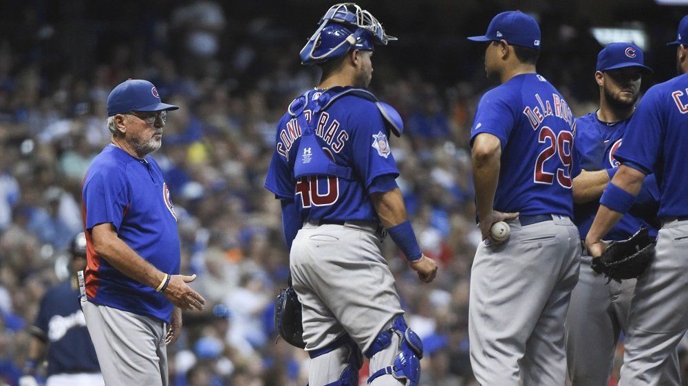 Cubs fall apart in pathetic performance against Brewers