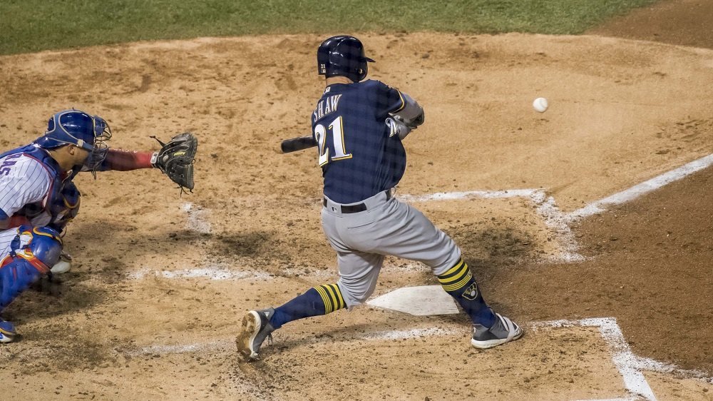 The Brewers used 11 hits and four walks to outmatch the Cubs in the two clubs' last scheduled meeting of the year. (Photo Credit: Patrick Gorski-USA TODAY Sports)