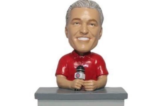Cubs News: HURRY: Limited edition Pat Hughes World Series bobblehead unveiled