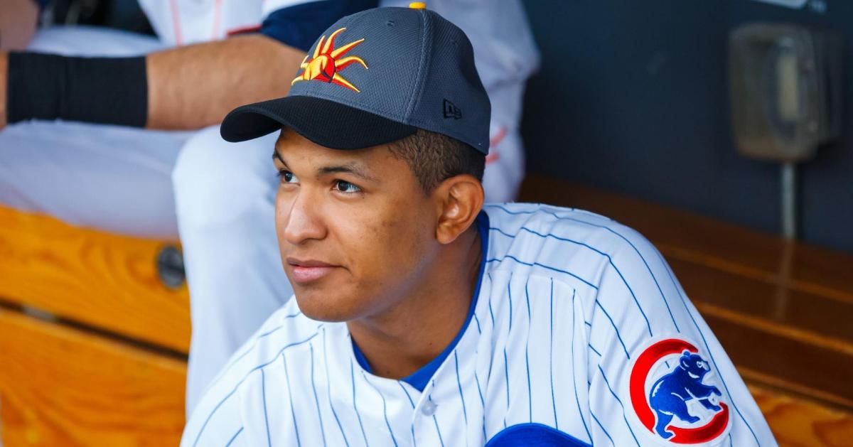 Alzolay is a key pitcher for the Cubs minor league system (Mark Rebilas - USA Today Sports)