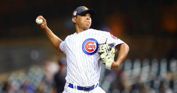 Adbert Alzolay has the potential to be a starter with Cubs (Mark Rebilas - USA Today Sports)