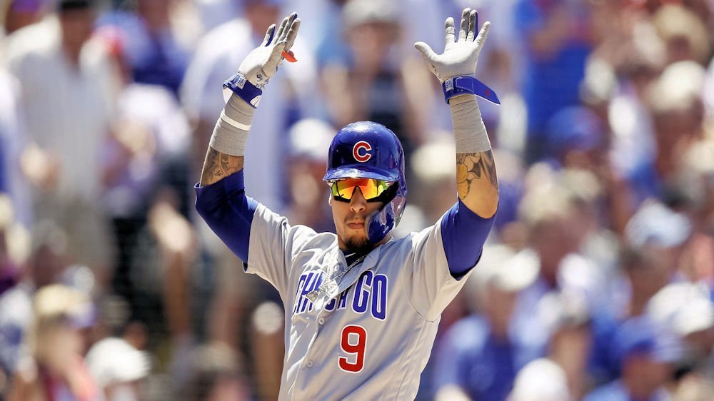 On Thursday afternoon, Chicago Cubs shortstop Javier Baez was shockingly cleared to pinch run. (Credit: Isaiah Downing-USA TODAY Sports)