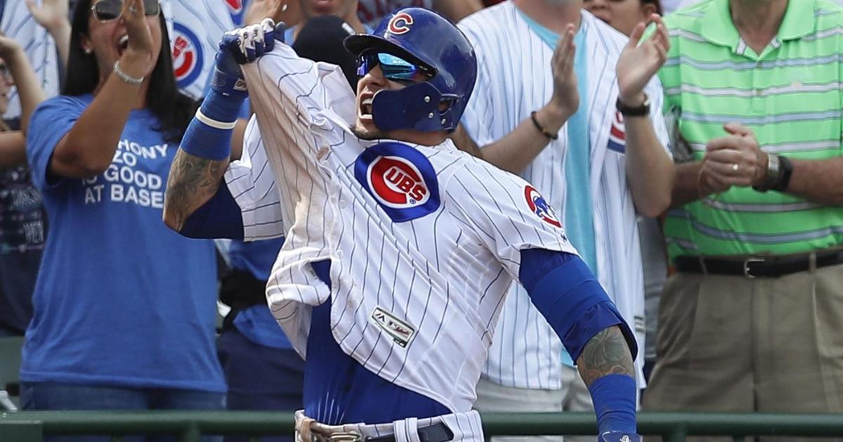 El Mago was excited after the go-ahead homer (Jim Young - USA Today Sports)