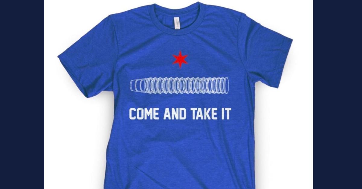 Barstool Sports is selling beer snake-themed T-shirts that have been banned at Wrigley Field.