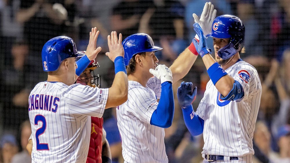Fly the Sweeping W, Cubs in first place, KB's slam, Javy being Javy, more