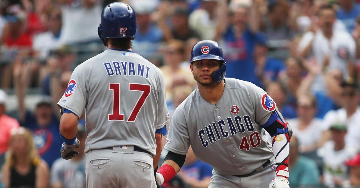 Kris Bryant and Willson Contreras recognize that the Cubs need to improve in a variety of ways. (Credit: Charles LeClaire-USA TODAY Sports)