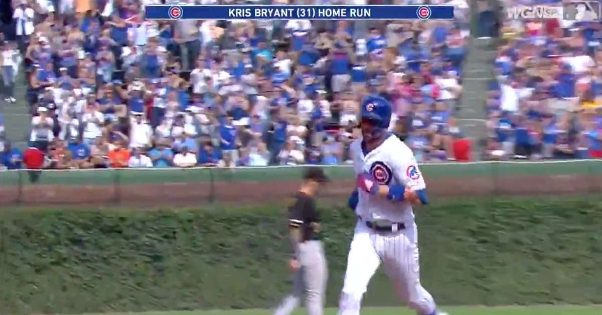 Chicago Cubs third baseman Kris Bryant manufactured his 13th career multi-homer performance on Sunday.